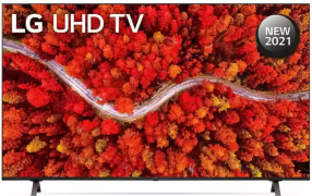 LG 165.1cm (65) 4K Ultra HD LED Smart WebOS TV (65UP8000PTZ)