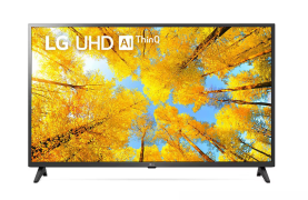 LG UQ75 108cm (43) 4K Ultra HD LED Smart WebOS TV (43UQ7550PSF)