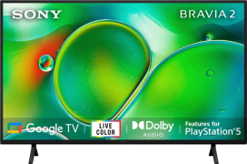 Sony Bravia 2 125.7cm (50) 4K Ultra HD LED Smart Google TV (K-50S25)