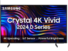 Samsung Crystal 4K Vivid 108cm (43) HD LED Smart TV UA43DUE70BKLXL