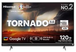 Hisense Tornado 139cm (55) 4K Ultra HD LED Smart Google TV 55A7K