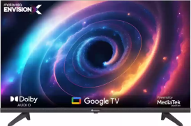 Motorola EnvisionX 102cm (40) Full HD LED Smart Google TV 40FHDGDMBSXP
