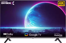 Motorola EnvisionX 165cm (65) 4K Ultra HD LED Smart Google TV 65UHDGDMBSXP