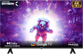 Motorola EnvisionX 165cm (65) 4K Ultra HD Smart Google TV 65UHDGQMBSGQ