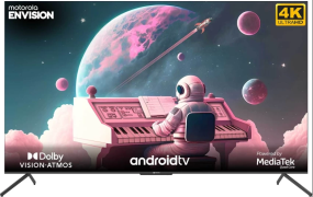 Motorola EnvisionX 218cm (86) 4K Ultra HD LED Smart Android TV 86UHDADMBS5E