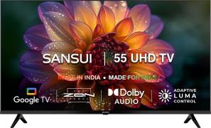 Sansui 140cm (55) 4K Ultra HD LED Smart Google TV JSWG55GSUHD