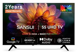 Sansui 140cm (55) 4K Ultra HD LED Smart Google TV JSW55GSUHD