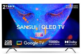 Sansui 140cm (55) 4KUltra HD Smart Google TV JSW55GSQLED