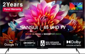 Sansui 165cm (65) 4K Ultra HD LED Smart Google TV JSW65GSUHDFF