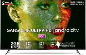 Sansui 165cm (65) 4K Ultra HD LED Smart TV JSW65ASUHDFF