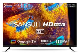 Sansui 80cm (32) HD Ready LED Smart Google TV JSWY32GSHD