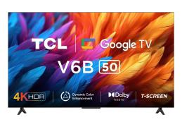 TCL 126cm (50) Ultra HD LED Smart Google TV 50V6B