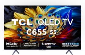 TCL 139cm (55) 4K Ultra HD Smart Google TV 55C655