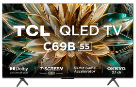 TCL 139cm (55) 4K Ultra HD Smart Google TV 55C69B