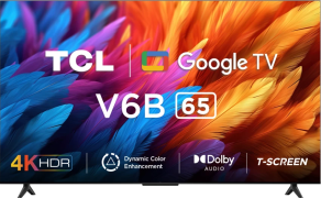 TCL 164cm (65) Ultra HD LED Smart Google TV 65V6B