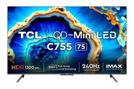 TCL 189cm (75) Ultra HD Mini LED Smart Google TV 75C755