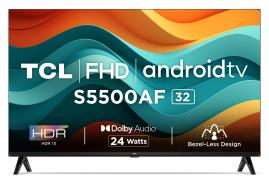 TCL 79.97cm (32) Full HD LED Smart Android TV 32S5500AF