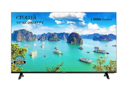 Croma 140cm (55) 4K Ultra HD LED Google TV 55UGC024601