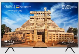 Croma 140cm (55) 4K Ultra HD LED Google TV 55UGC024602