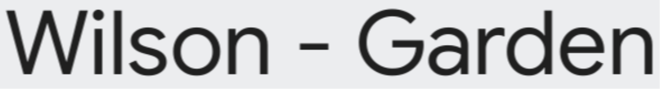 Wilson - Garden - Bengaluru