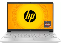 HP AMD Ryzen 3 Quad Core 5300U 15S-EQ2143AU Laptop