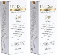 Brinton UV Doux Gold Silicone Sunscreen Gel SPF 50 PA+++ Enriched With Vitamin C & E