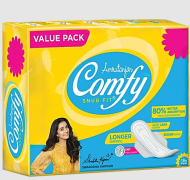 Comfy Snug Fit Sanitary Pads