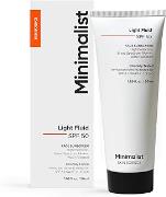 Minimalist Light Fluid Sunscreen SPF 50 for Oily Skin