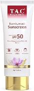 TAC Kumkumadi Gold Glow Sunscreen SPF 50