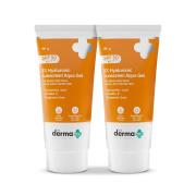 The Derma Co 1% Hyaluronic Sunscreen Aqua Gel SPF 50 PA++++