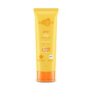 Aqualogica Glow+ Dewy Sunscreen Gel SPF 50+ PA++++ With Papaya & Vitamin C
