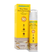 Mamaearth Rice Water Dewy Sunscreen With SPF 50 PA++++