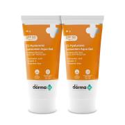 The Derma Co 1% Hyaluronic Sunscreen Aqua Ultra Light Gel With SPF 50 PA++++