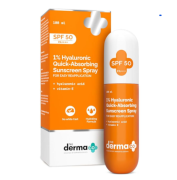 The Derma Co. 1% Hyaluronic Quick-Absorbing Sunscreen Spray
