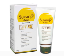 Suns Relaxed Fit Top Gold SPF 55