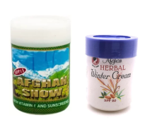 Afghan Snow With Vitamin E And Sunscreens