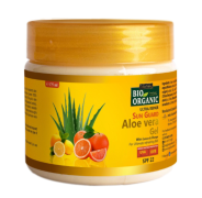 Indus Valley Bio Organic Sun Guard Aloe Vera Gel With Lemon & Orange