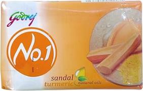 Godrej No.1 Sandal And Turmeric Soap