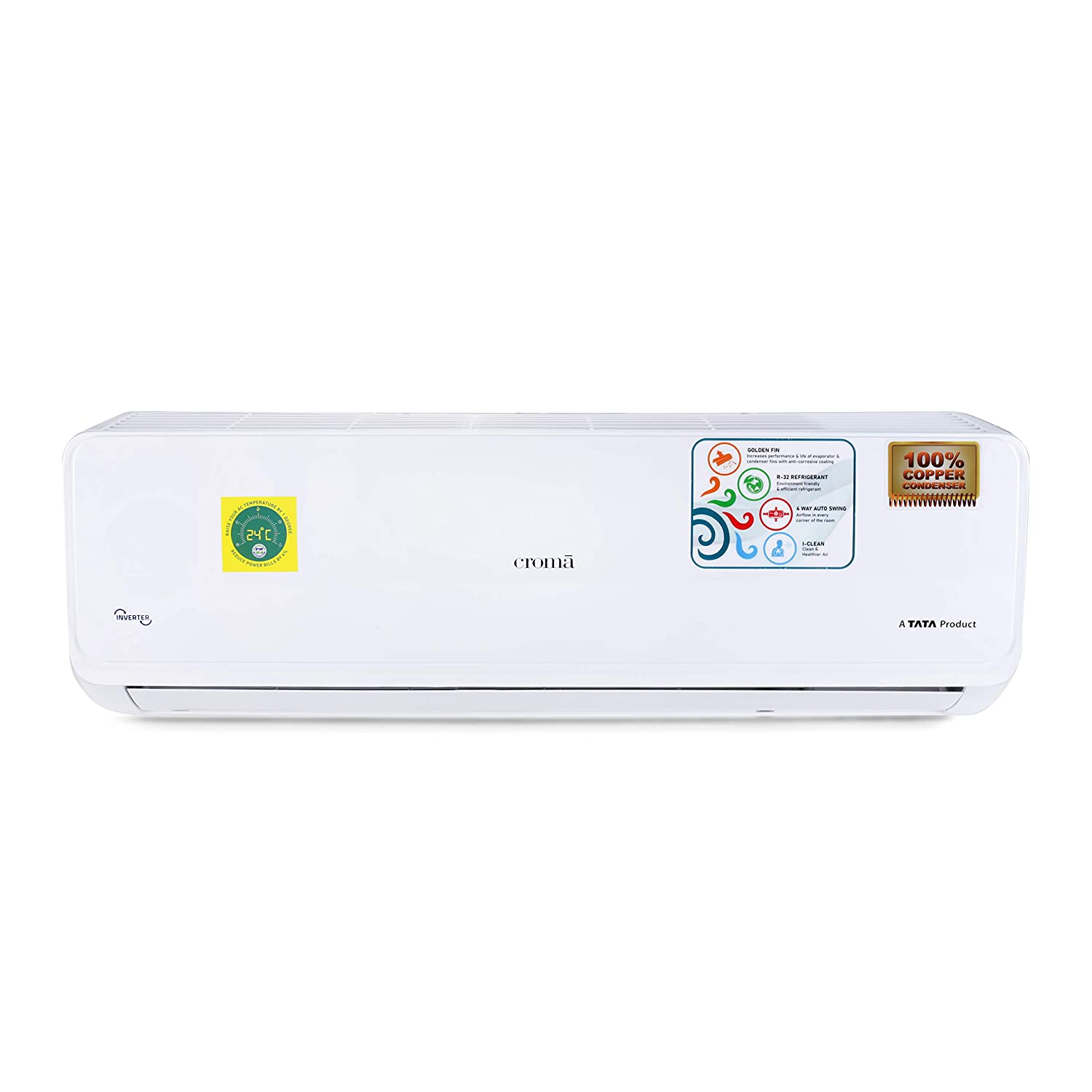 Croma 1.5 Ton 3 Star Split Inverter AC CRAC7887 Image