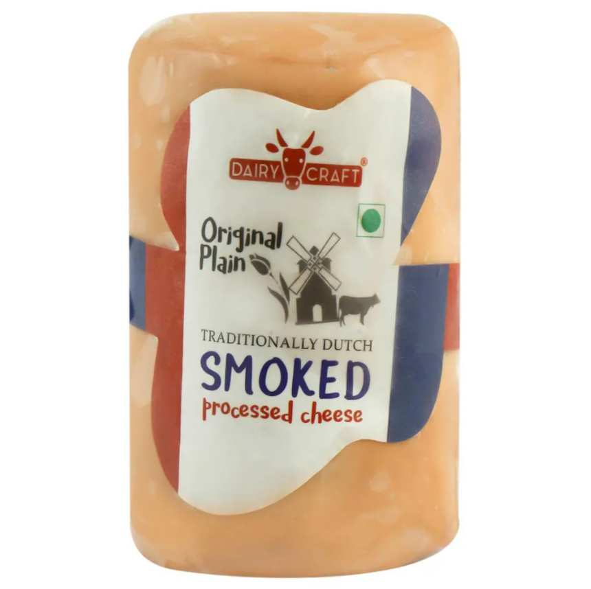 Dairy Craft Smoked Processed Cheese Plain Image