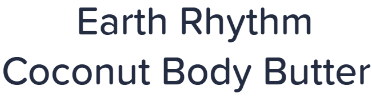 Earth Rhythm Coconut Body Butter Image