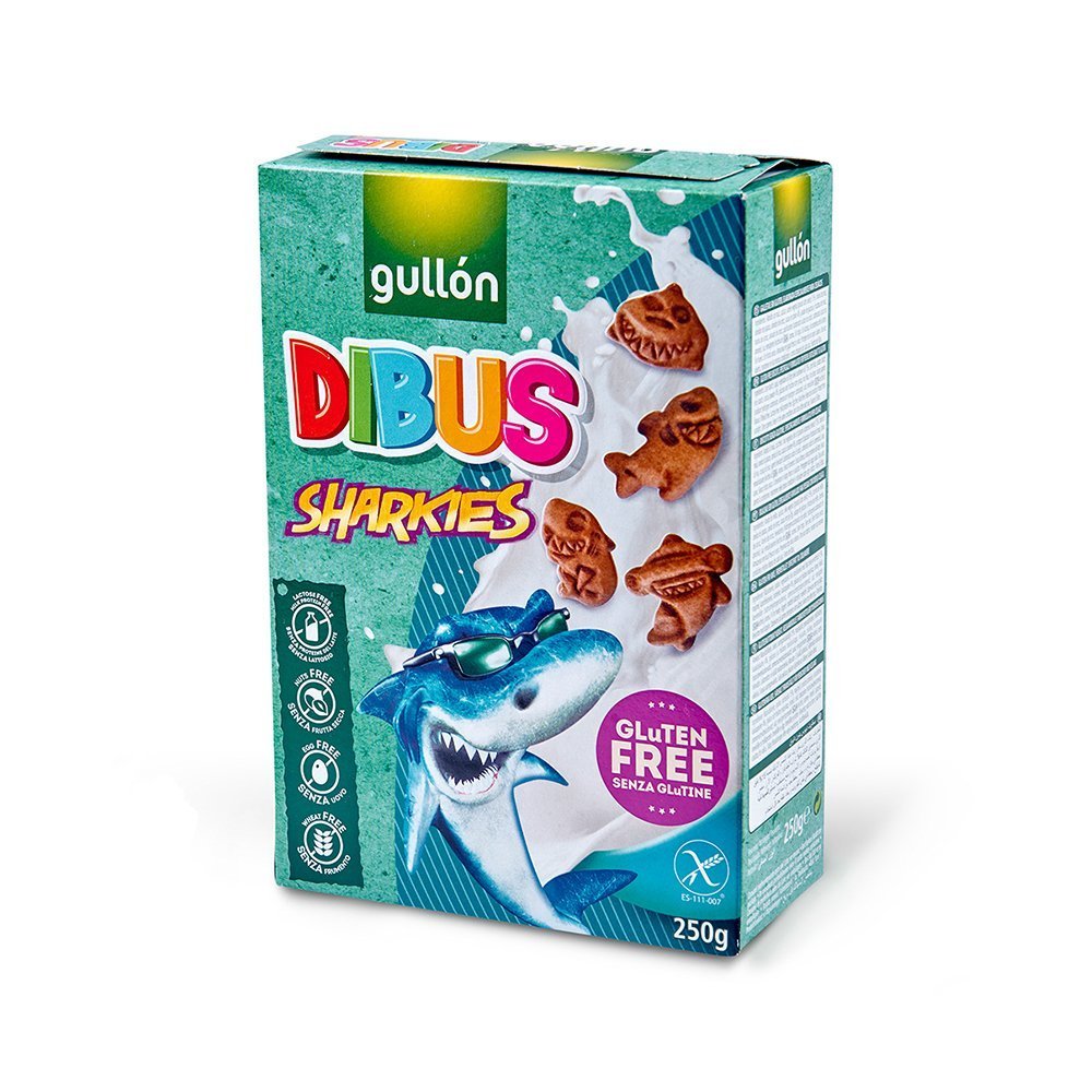 Gullon Dibus Sharkies Biscuits Image