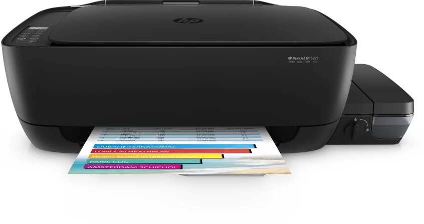 HP DeskJet GT 5821 Ink Tank Multi Function Color Printer Image