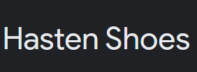 Hasten Footwear Image