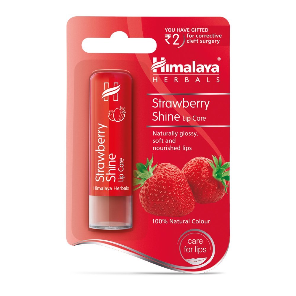 Himalaya Herbals Strawberry Shine Lip Care Image