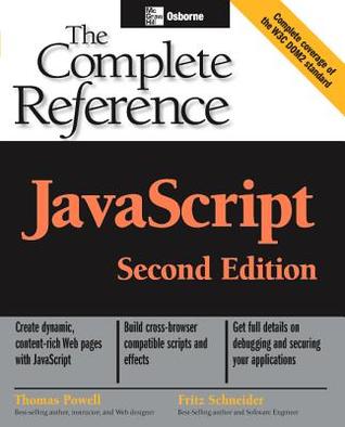 JavaScript The Complete Reference - Thomas Powell Image
