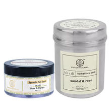 Khadi Natural Face Scrub And Face Pack Image