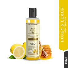 Khadi Natural Honey And Lemon Hair Cleanser Shampoo Image