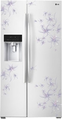 LG 567 L Side by Side Refrigerator GC-L207GLQV Image