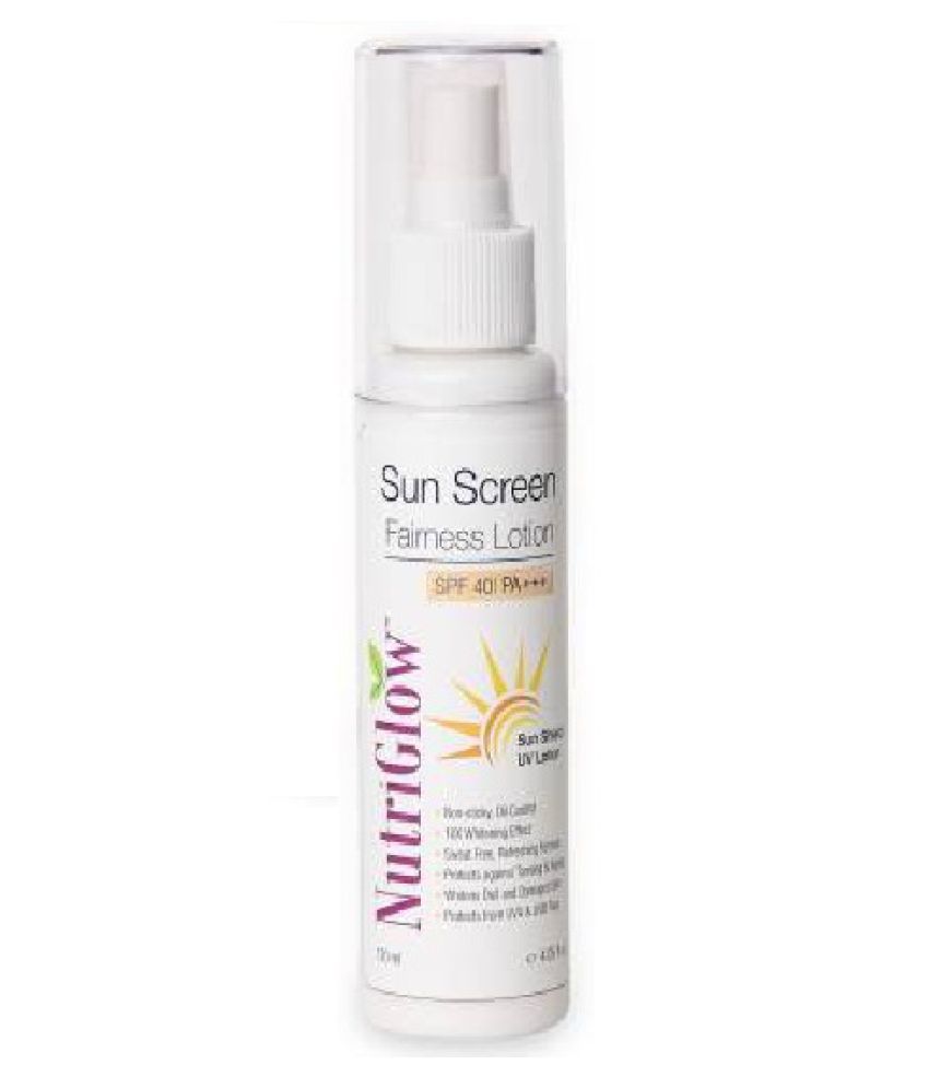 NutriGlow Sunscreen Lotion Image